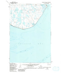 Nushagak Bay B-3 topographic map thumbnail