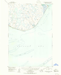 Nushagak Bay B-3 1950 topographic map thumbnail