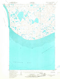 Nushagak Bay C-1 1952 topographic map thumbnail
