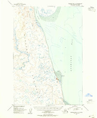 Nushagak Bay C-3 1950 topographic map thumbnail