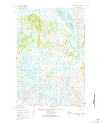 Nushagak Bay D-1 1952 topographic map thumbnail