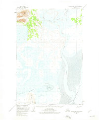 Nushagak Bay D-3 1948 topographic map thumbnail