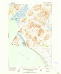 Nushagak Bay D-5 topographic map thumbnail