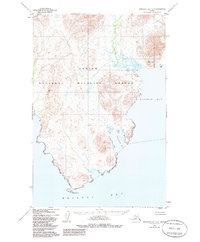 Nushagak Bay D-6 topographic map thumbnail