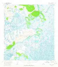 Ophir B-5 1954 topographic map thumbnail