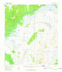 Ophir D-1 1954 topographic map thumbnail