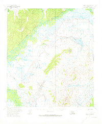 Ophir D-1 1954 topographic map thumbnail