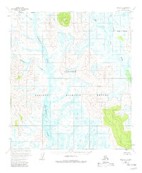 Ophir D-5 1954 topographic map thumbnail