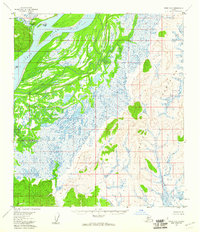 Ophir D-6 1954 topographic map thumbnail
