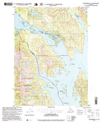 Petersburg A-1 topographic map thumbnail