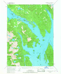 Petersburg A-1 1951 topographic map thumbnail