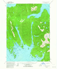 Petersburg A-2 1953 topographic map thumbnail