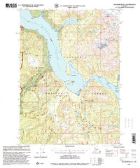 Petersburg B-1 topographic map thumbnail