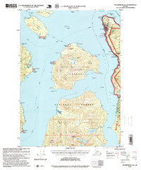 Petersburg B-2 topographic map thumbnail