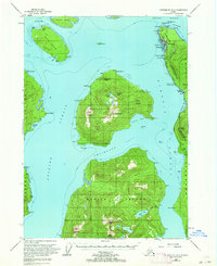Petersburg B-2 1953 topographic map thumbnail