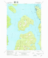 Petersburg B-2 1953 topographic map thumbnail