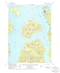 Petersburg B-2 1953 topographic map thumbnail