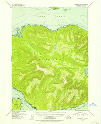 Petersburg B-3 1951 topographic map thumbnail