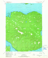 Petersburg B-3 1948 topographic map thumbnail