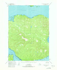 Petersburg B-3 1948 topographic map thumbnail