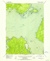 Petersburg B-4 1951 topographic map thumbnail
