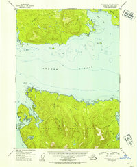 Petersburg B-5 1953 topographic map thumbnail
