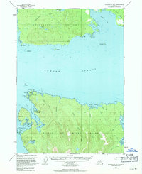 Petersburg B-5 1949 topographic map thumbnail
