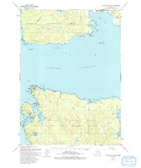 Petersburg B-5 1949 topographic map thumbnail
