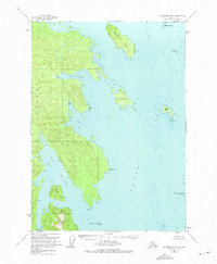 Petersburg B-6 1951 topographic map thumbnail