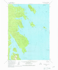 Petersburg B-6 1951 topographic map thumbnail