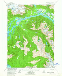 Petersburg C-1 1953 topographic map thumbnail