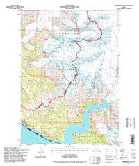 Petersburg D-2 topographic map thumbnail