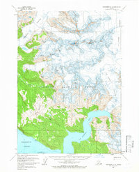Petersburg D-2 1961 topographic map thumbnail