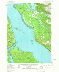 Petersburg D-3 1961 topographic map thumbnail