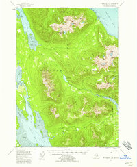 Petersburg D-4 1951 topographic map thumbnail