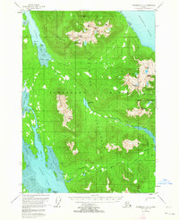 Petersburg D-4 1951 topographic map thumbnail