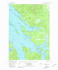 Petersburg D-6 1951 topographic map thumbnail