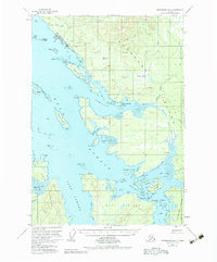 Petersburg D-6 1951 topographic map thumbnail