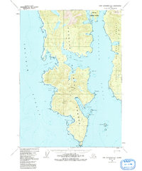Port Alexander A-1 topographic map thumbnail