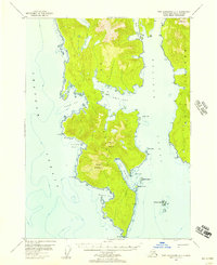 Port Alexander A-1 1948 topographic map thumbnail
