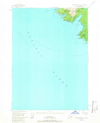 Port Alexander A-3 1951 topographic map thumbnail