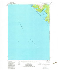 Port Alexander A-3 1951 topographic map thumbnail