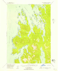 Port Alexander B-1 1948 topographic map thumbnail