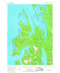 Port Alexander B-1 topographic map thumbnail