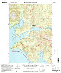 Port Alexander C-1 topographic map thumbnail