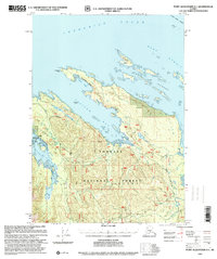 Port Alexander D-1 topographic map thumbnail