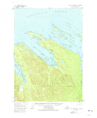 Port Alexander D-1 1948 topographic map thumbnail