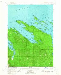 Port Alexander D-1 1948 topographic map thumbnail