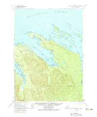 Port Alexander D-1 1948 topographic map thumbnail
