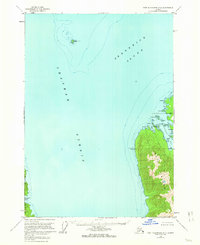 Port Alexander D-2 1951 topographic map thumbnail